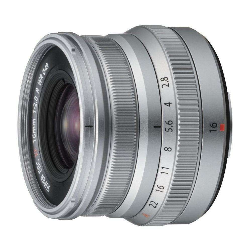 Fujinon XF 16mm F2.8 R WR Silver